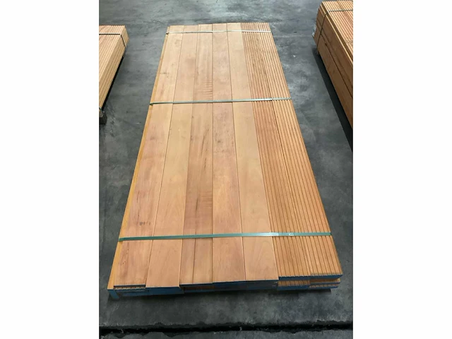 Bilinga vlonderdelen antislip 28x140 mm (36x) - afbeelding 5 van  6