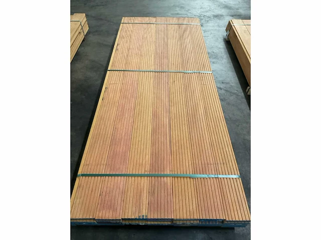 Bilinga vlonderdelen antislip 28x140 mm (36x) - afbeelding 5 van  6