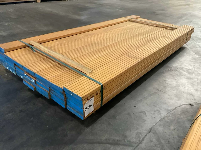 Bilinga vlonderdelen antislip 28x140 mm (37x) - afbeelding 1 van  7