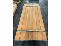 Bilinga vlonderdelen antislip 28x140 mm (37x) - afbeelding 5 van  7