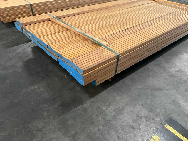 Bilinga vlonderdelen antislip 28x140 mm (37x) - afbeelding 7 van  7