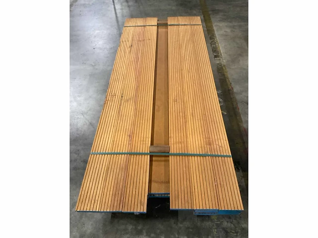 Bilinga vlonderdelen antislip 28x140 mm (41x) - afbeelding 5 van  6