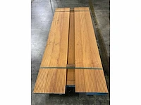 Bilinga vlonderdelen antislip 28x140 mm (41x) - afbeelding 5 van  6