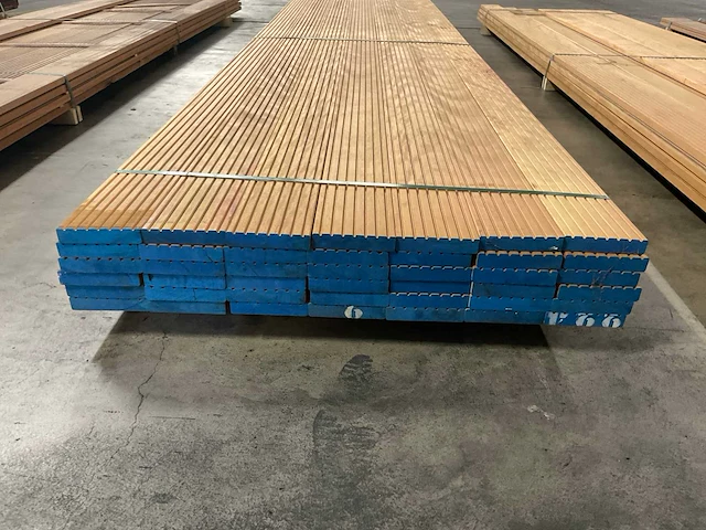 Bilinga vlonderdelen antislip 28x140 mm (42x) - afbeelding 2 van  6