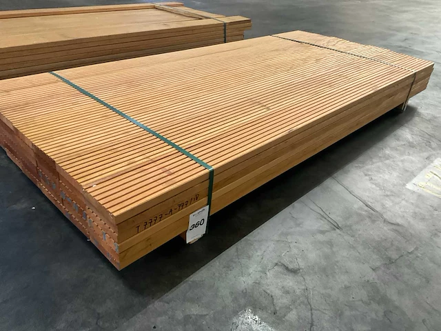 Bilinga vlonderdelen antislip 28x140 mm (42x) - afbeelding 1 van  6