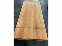 Bilinga vlonderdelen antislip 28x140 mm (42x) - afbeelding 5 van  6
