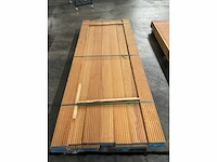 Bilinga vlonderdelen antislip 28x140 mm (44x) - afbeelding 6 van  7