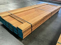 Bilinga vlonderdelen antislip 28x140 mm (45x) - afbeelding 3 van  6