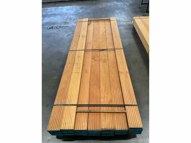 Bilinga vlonderdelen antislip 28x140 mm (45x) - afbeelding 5 van  6