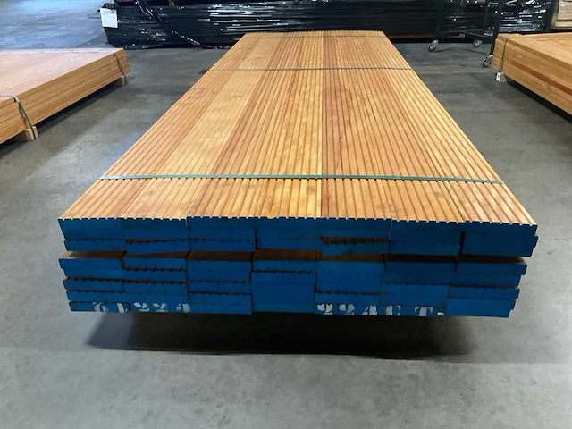 Bilinga vlonderdelen antislip 28x140 mm (56x) - afbeelding 4 van  6