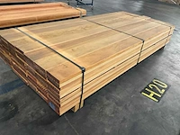 Bilinga vlonderdelen antislip 28x140 mm (68x) - afbeelding 3 van  6