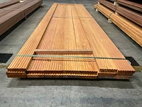 Bilinga vlonderplanken met antislip 28x140 mm (17x) - afbeelding 2 van  6