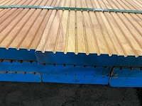 Bilinga vlonderplanken met antislip 28x140 mm (21x) - afbeelding 6 van  6