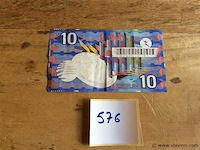 Biljet nederland 10gulden 1997 - afbeelding 2 van  2