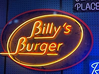 Billy’s burger neonverlichting - afbeelding 1 van  5