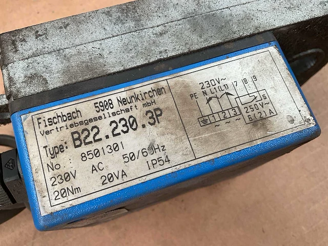 Binar b22.230.3p actuator (2x) - afbeelding 5 van  5
