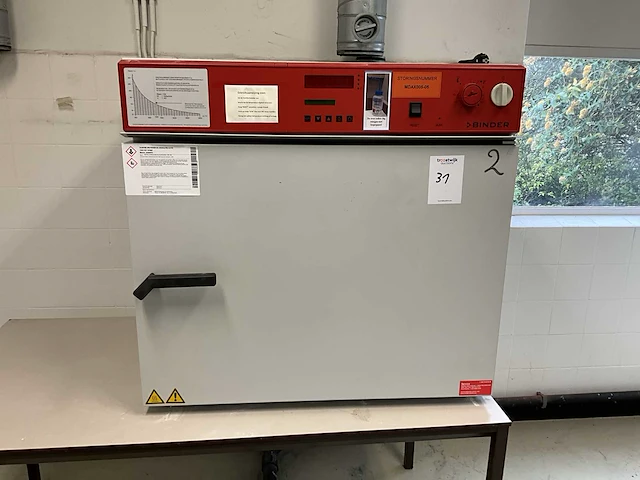 Binder 9010-0269 laboratoriumoven - afbeelding 2 van  6