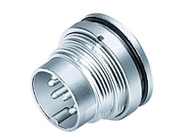 Binder m16 mannelijke paneelconnector 7 contacten ip67 solderen ul-gecertificeerd - afbeelding 1 van  1