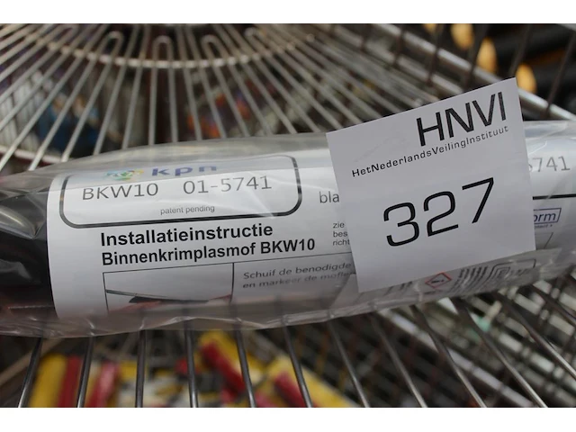 Binnenkrimplasmof bkw10, 20 stuks. excl. draadmand - afbeelding 2 van  2