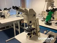 Binoculair doorvallend licht microscoop - afbeelding 1 van  9