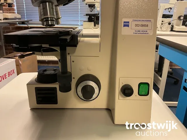 Binoculair doorvallend licht microscoop - afbeelding 7 van  9