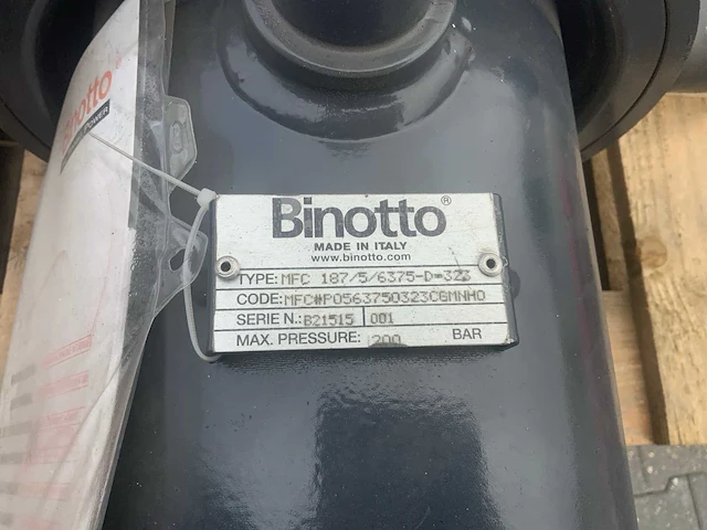 Binotto mfc 187/5 6375-d-323 hydraulische cilinder - afbeelding 5 van  5
