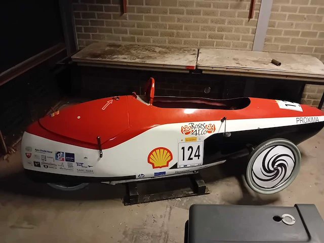 Bio diesel shell eco challenge voertuig - afbeelding 2 van  7
