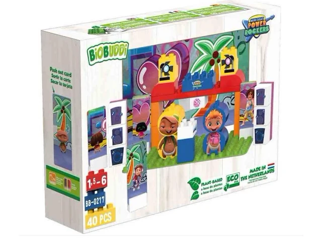 Biobuddi mini beat power rockers - carlos bb-02161 set - afbeelding 1 van  3
