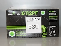 Biologisch afbreekbare nitril handschoenen 6112pf 4 x xl - afbeelding 1 van  2