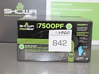 Biologisch afbreekbare nitril handschoenen 7500pf 4 x m - afbeelding 1 van  2