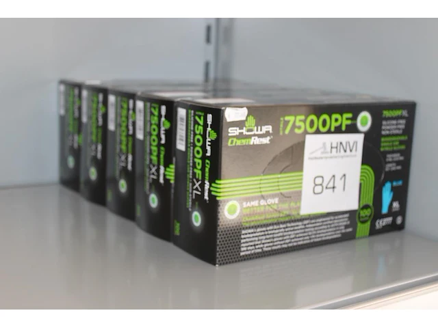 Biologisch afbreekbare nitril handschoenen 7500pf 5 x xl - afbeelding 2 van  2