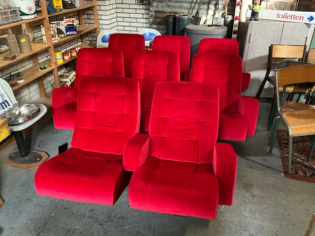 Bioscoop stoel theaterstoel - afbeelding 1 van  5