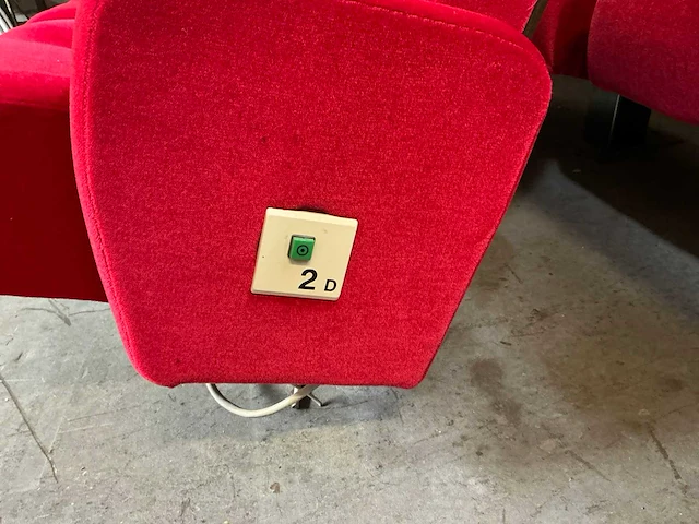 Bioscoop stoel theaterstoel - afbeelding 4 van  5