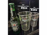 Bioware - heineken 40 cl - plastic drinkbekers 40 cl (4480x) - afbeelding 1 van  5