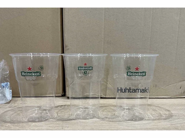 Bioware - heineken 40 cl - plastic drinkbekers 40 cl (4480x) - afbeelding 3 van  5