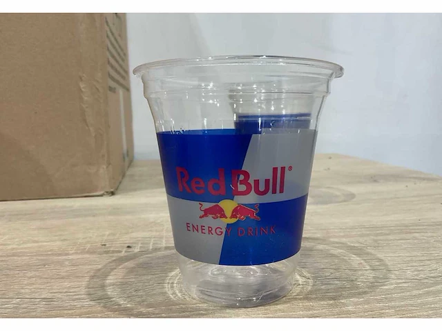 Bioware - redbull 300 cc - plastic bekers 300 cc (4480x) - afbeelding 2 van  5
