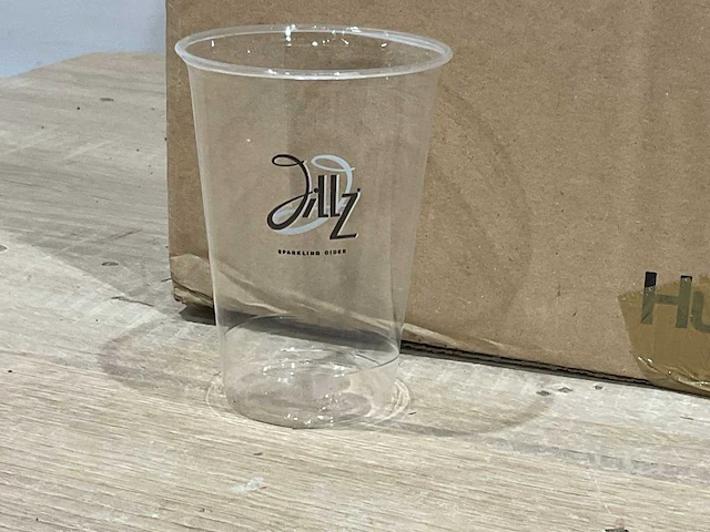Bioware jillz 0,2 l plastic bekers (3000x) - afbeelding 2 van  6