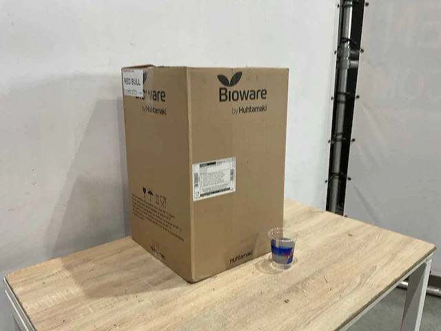 Bioware red bull 0,3 l plastic bekers (1120x) - afbeelding 4 van  6