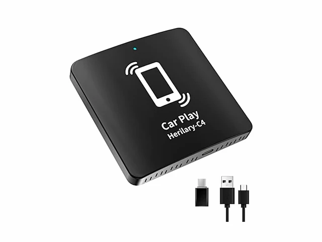 Birguswireless carplay adapter geschikt voor auto's met carplay functie - afbeelding 1 van  1
