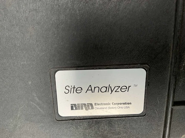 Biro site analyzer - afbeelding 7 van  7