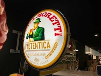Birra moretti verlicht uithangbord - afbeelding 3 van  3