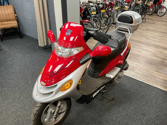 Bisan-lifan lf150t-2c 150 motorfiets - afbeelding 9 van  12