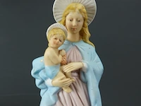 Biscuit porseleinen madonna met kind - afbeelding 3 van  5