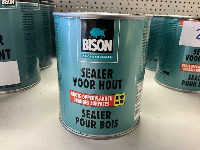 Bison sealer voor hout (4x) - afbeelding 1 van  2
