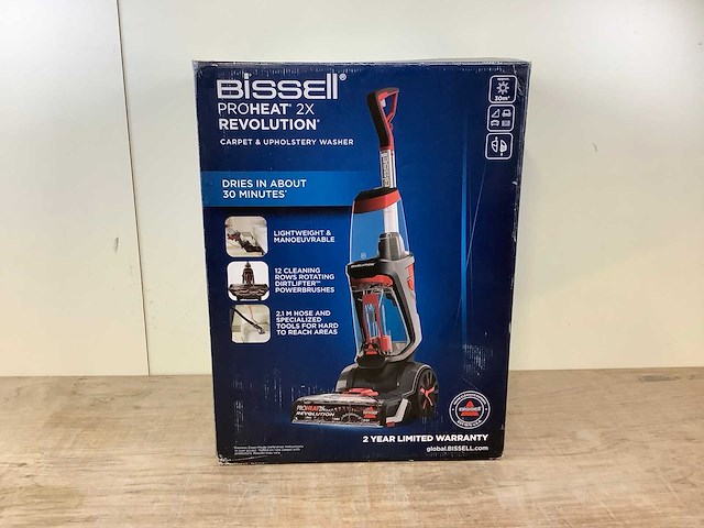 Bissel proheat 2x revolution tapijtreiniger - afbeelding 2 van  8