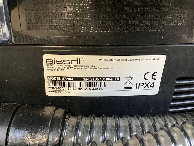Bissell 4720m tapijtreiniger - afbeelding 5 van  5