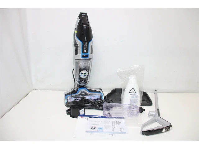 Bissell crosswave pet pro 3-in-1 vloerreiniger 560 w zwart blauw zilver - afbeelding 3 van  4