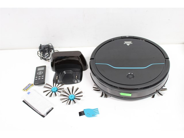 Bissell ev675 robotstofzuiger voor harde vloeren en tapijten ideaal voor dierenhaar met automatische terugkeer naar het laadstation met afstandsbediening - afbeelding 4 van  5