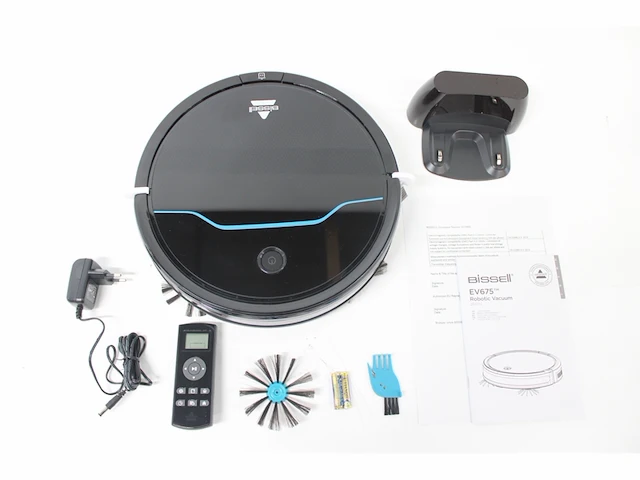 Bissell ev675 robotstofzuiger voor harde vloeren en tapijten looptijd tot 100 minuten ideaal voor dierenhaar - afbeelding 4 van  4