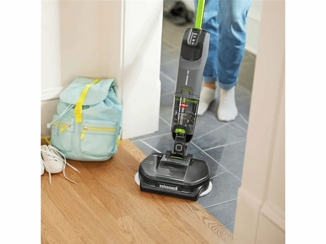 Bissell spinwave + vac select 3893n stofzuiger voor harde oppervlakken dweilen en stofzuigen in één apparaat - afbeelding 2 van  5